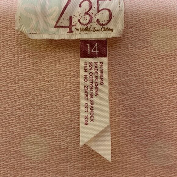 435 by Matilda Jane Size 14 orange polkadot light weight jacket - Picture 5 of 9